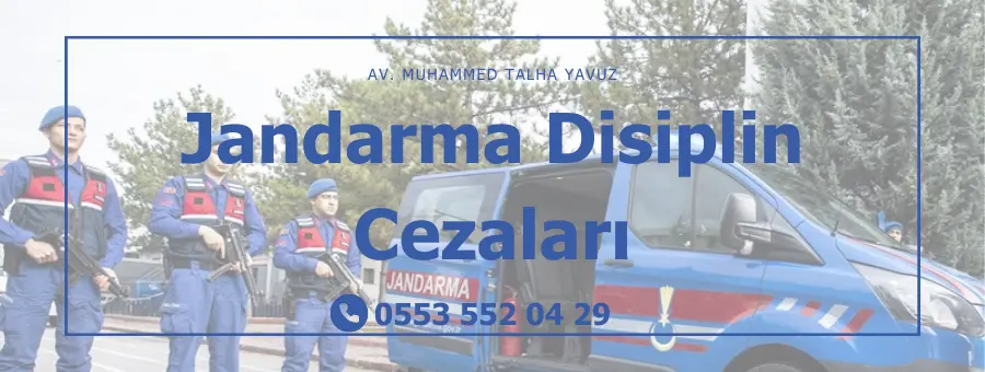 7068 Jandarma Disiplin Cezası