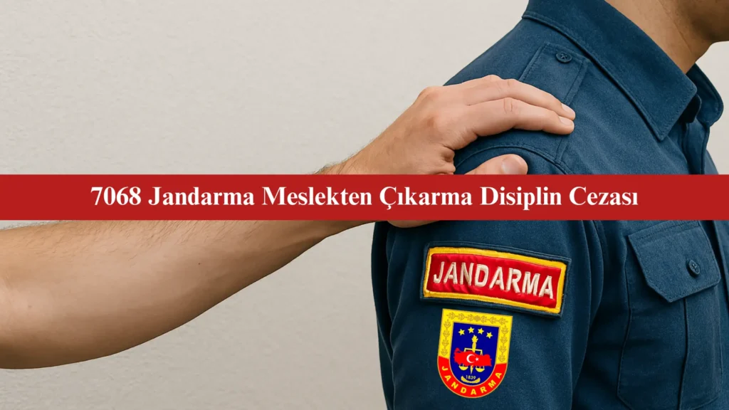 7068 Meslekten Çıkarma Disiplin Cezası
